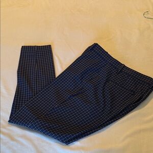 Women’s Gap Navy Checkered Pants
